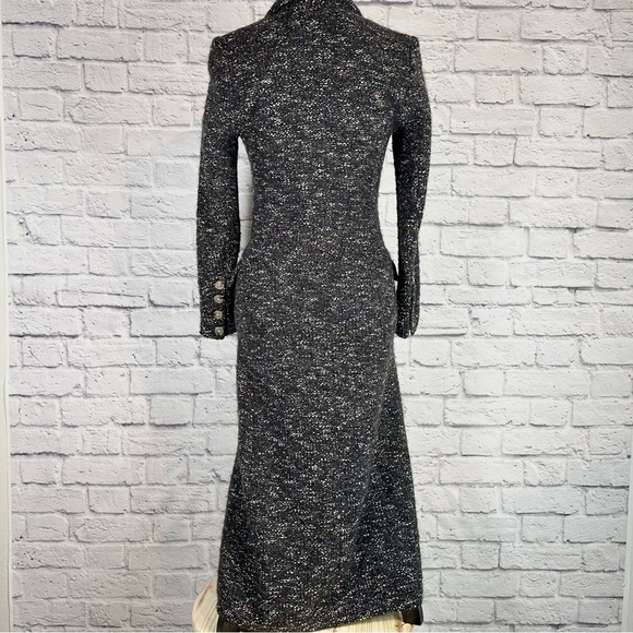 Isabel Marant Etoile Overton Boucle Alpaca Wool Double Breasted Coat Gray XS - Picture 3 of 16